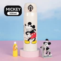 Disney Children's Insulated Water Bottle School-Ready Spider-Man Water Flask Unisex Primary School Pupils' Direct-Drink Cup