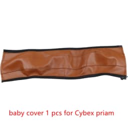 New Protective Leather Pu Armrest Cover For Cybex Priam Stroller Handles Cases Cover Bumper Covers Handle Pram Bar Accessories