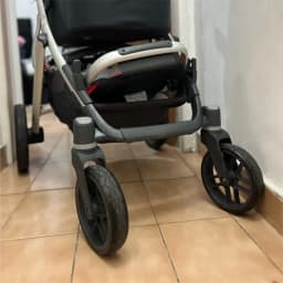 Front Wheel Tire For Uppababy Vista Series Pushchair PU Tyre Tubless Baby Buggy Outer Cover Bebe Pram Repalce Accessories