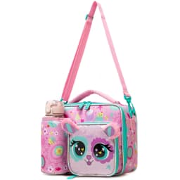 Cute Animal Kids Lunch Box Meal Bag Set Washable Lunch Bag&Reusable Leakproof Bag for School & Nursery It's Beautiful for Girls