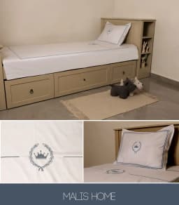 Mail's Home 2025 Towels Natural Cotton White Bedding Coverlet Set with Embroidery Pillowcase+Covers+Bed Sheet