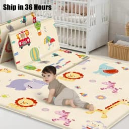 Non-Toxic Foldable Baby Play Mat Educational Children's Carpet in The Nursery Climbing Pad Kids Rug Activitys Games Toys 180*100