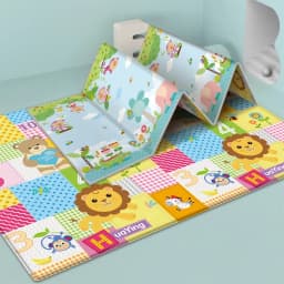 Non-Toxic Foldable Baby Play Mat Educational Children's Carpet in The Nursery Climbing Pad Kids Rug Activitys Games Toys 180*100