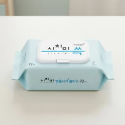 Sichimi Choo Bongpulsica Plus Large Capacity Baby Wet Wipes Cap Type 72 Sheets 70Gsm 10 Packs