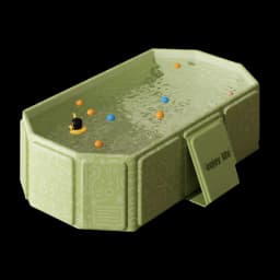 1pc Baby Bath Basin Foldable Bath Basin Easy To Store Simple Bathtub Convenient To Carry For Indoor And Outdoor Use