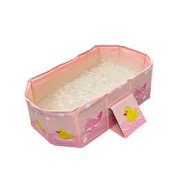 1pc Baby Bath Basin Foldable Bath Basin Easy To Store Simple Bathtub Convenient To Carry For Indoor And Outdoor Use