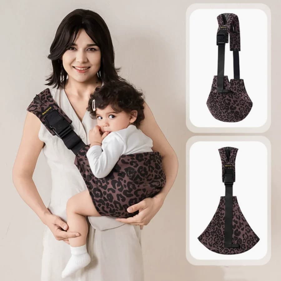 Baby Sling Carrier,Toddler Carrier, New Baby Sling,Portable and Lightweight Sling,Non-Slip Hip Seat Carrying 10-30lbs
