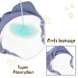 Baby Reusable Potty Training Pants Toddler Cotton Ecological Cloth Diaper Panties Waterproof Washable Nappies Boy Girl Underwear