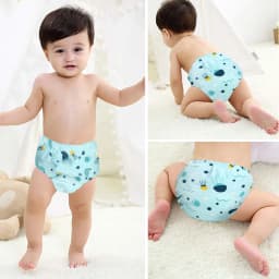 Baby Reusable Potty Training Pants Toddler Cotton Ecological Cloth Diaper Panties Waterproof Washable Nappies Boy Girl Underwear