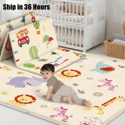 Baby Play Mat Foldable Children's Carpet Non-Toxic Educational in The Nursery Climbing Pad Kids Rug Activitys Games Toys 180*100