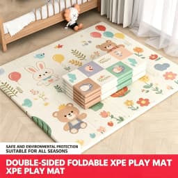Baby Play Mat Foldable Children's Carpet Non-Toxic Educational in The Nursery Climbing Pad Kids Rug Activitys Games Toys 180*100