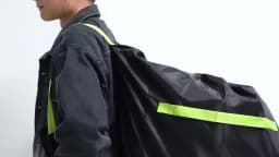 Large Stroller Cover Bag for Air Train Travel 420D Oxford Cloth Waterproof Gate Check Stroller Storage Bag with Adjustable Strap