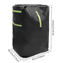 Large Stroller Cover Bag for Air Train Travel 420D Oxford Cloth Waterproof Gate Check Stroller Storage Bag with Adjustable Strap