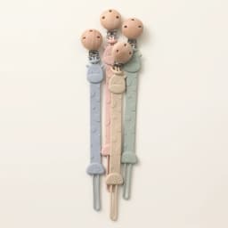 2pcs Baby Silicone Pacifier Chains， Cartoon Giraffe Shaped Silicone Baby Pacifier Chain ， For Newborn Mothers As Gifts