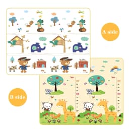 Folding Mat Carpet Rug Playmat Crawling Play Mats 200x180/180x150/180x120cm Play Mat for Children's Thick Safety Mat Friendly