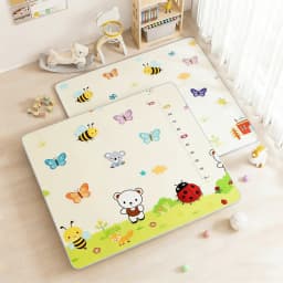 Folding Mat Carpet Rug Playmat Crawling Play Mats 200x180/180x150/180x120cm Play Mat for Children's Thick Safety Mat Friendly