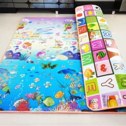 Folding Mat Carpet Rug Playmat Crawling Play Mats 200x180/180x150/180x120cm Play Mat for Children's Thick Safety Mat Friendly