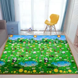 Folding Mat Carpet Rug Playmat Crawling Play Mats 200x180/180x150/180x120cm Play Mat for Children's Thick Safety Mat Friendly
