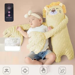 Toddler Patter for Sleep Electric Soothing Palm Sleep Pad Baby Boys Girls Sleep Aid Companion Cartoon Patting Slapping Accessory