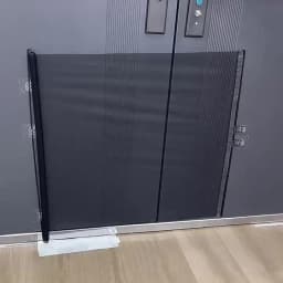 Retractable Baby Gate Punch-free Pets Stair Gate Dog Cat Stair Door Fence Childproof Net No-Drill Mesh Kids Safety Doorway