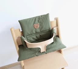 New Solid Color Children's Dining Chair Cushion, Breathable Baby Eating Cushion, Infant Growth Chair Cushion Accessories for Restaurants and Home Use