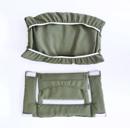 New Solid Color Children's Dining Chair Cushion, Breathable Baby Eating Cushion, Infant Growth Chair Cushion Accessories for Restaurants and Home Use