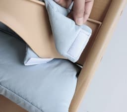 New Solid Color Children's Dining Chair Cushion, Breathable Baby Eating Cushion, Infant Growth Chair Cushion Accessories for Restaurants and Home Use