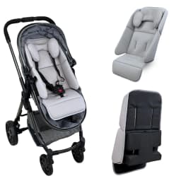 Universal Baby Stroller Seat Cushion Compatible with Uppababy Vista V2, V3 Cruz V2 2 in 1 Newborn to Toddler Comfort Insert