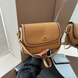 Retro Luxury Women Shoulder Bag Elegant Leather Crossbody Bag High End Tote Vintage Classic Designer