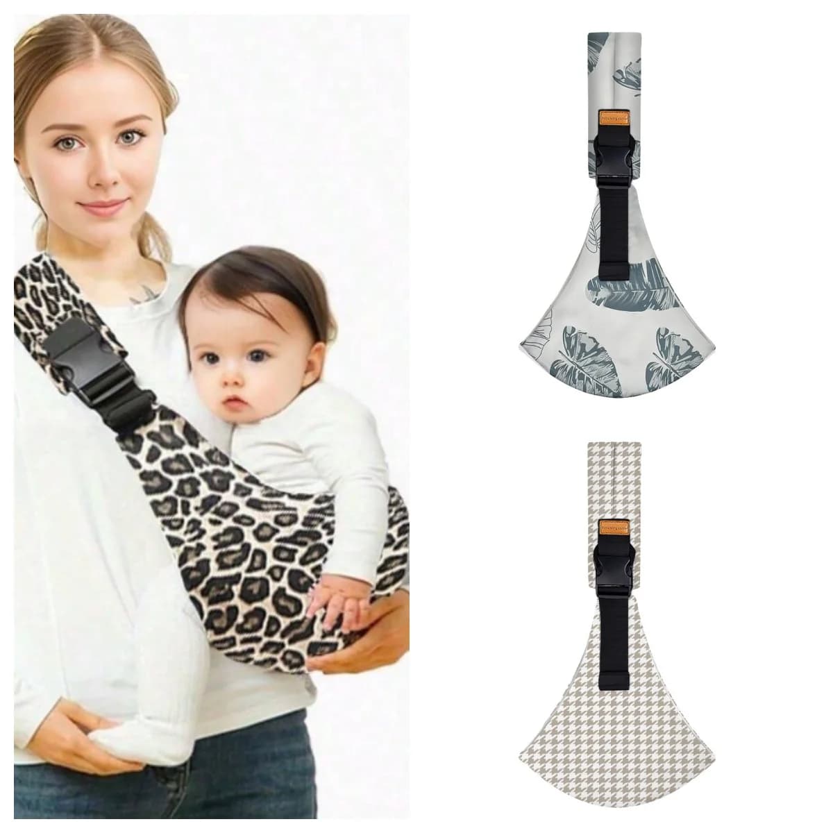 Baby Sling Carrier Toddler Carrier New Baby Sling Portable and Lightweight Sling Non-Slip Hip Seat Carrying 10-30lbs