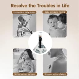 Baby Sling Carrier Toddler Carrier New Baby Sling Portable and Lightweight Sling Non-Slip Hip Seat Carrying 10-30lbs