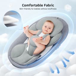Electric Baby Swing Baby Rocker, APP and Remote Baby Scale From Birth to 9kg, 5-Point Harness Improved Baby Scale with 3 Timers