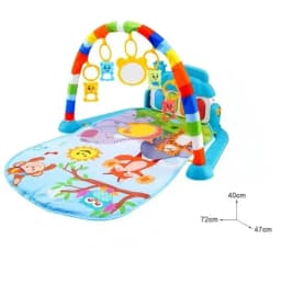 Baby Activity Gym Rack Infant Musical Piano Keyboard Crawling Blanket Pedal Play Mat Early Education 0-36 Months Toy Gifts