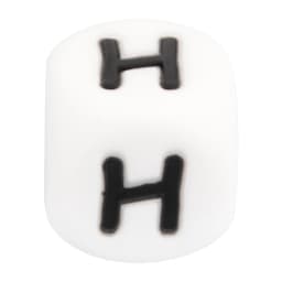 LOFCA 12mm 100pcs Silicone Letter Beads Alphabet Teething Beads Teether English Letters Food Grade Baby Nursing for Teething