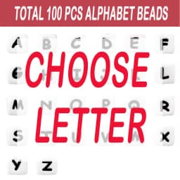 LOFCA 12mm 100pcs Silicone Letter Beads Alphabet Teething Beads Teether English Letters Food Grade Baby Nursing for Teething