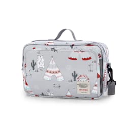 Waterproof Baby Mummy Bags Fashion Prints WetDry for Disposable Reusable Maternity Diaper Bag Double Handle Wetbags