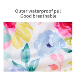 Elinfant waterproof baby cloth diaper with 4 absorbents mesh cloth inner os for 3-15kg washable eco-friendly pocket cloth nappy