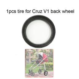 Buggy Wheel Tire For Uppababy Cruz V1 Pushchair Front Or Rear Wheel Tyre Cover Baby Stroller Replace Accessories