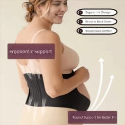 New One-Piece Maternity Belt Adjustable Waist Care Back Clothes Belt Thin Maternity Abdomen Brace Protector Maternity Use