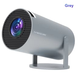 Magcubic Mini Projector Support 8K 720P with Dual Band WIFI6 5G Wireless Android 14 290 ANSI 180° Rotatable Video HY300 Pro