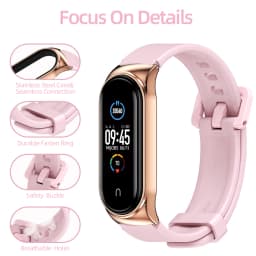 Strap For Xiaomi Mi Band 11 10 9 8 7 6 5 Silicone Wristband Bracelet Replacement For Xiaomi Band 8 MiBand 9 10 Wrist Strap