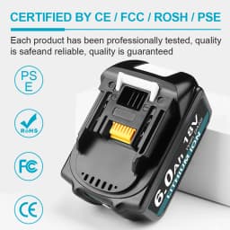 Camason 18V Battery For Makita Power Tools Replacement Accessories BL1860 BL1850 18 v Li-ion Rechargeable batteries Pack charger