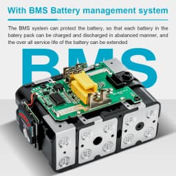 Camason 18V Battery For Makita Power Tools Replacement Accessories BL1860 BL1850 18 v Li-ion Rechargeable batteries Pack charger