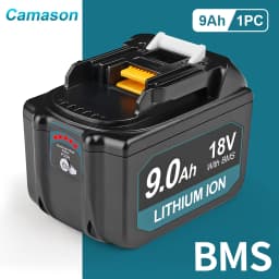 Camason 18V Battery For Makita Power Tools Replacement Accessories BL1860 BL1850 18 v Li-ion Rechargeable batteries Pack charger