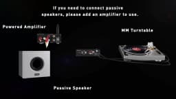 Fosi Audio BOX X1 Phono Preamp for Turntable Phonograph Preamplifier Mini Stereo Audio HiFi With Headphone Amplifier