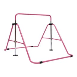 Junior Kid Training Bar Horizontal Gymnastics Bar Indoor Sports Adjustable Blue/Pink Children Home Play Bars