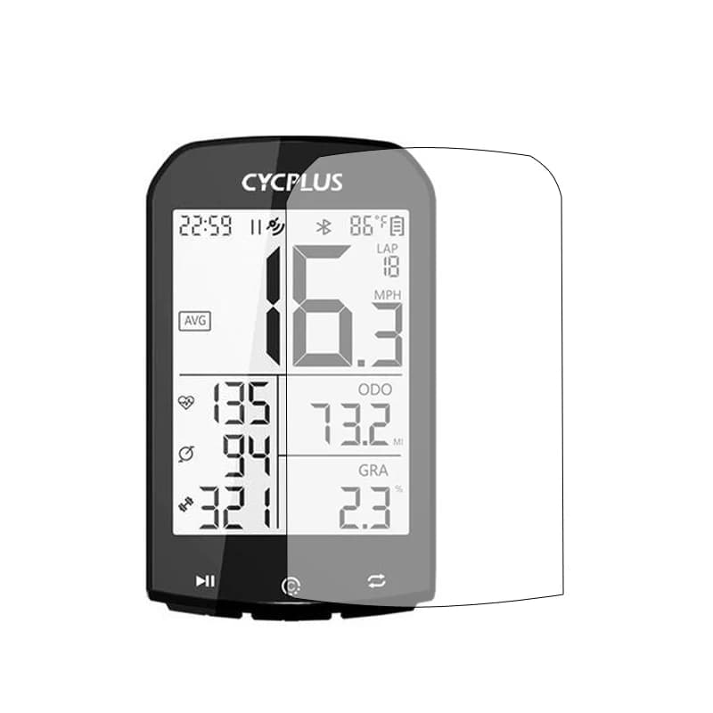 3pcs PET Clear Screen Protector Cover Protective Film For CYCPLUS M1 / ROCKBROS M1 GPS Cycling Bicycle Bike Computer Accessories