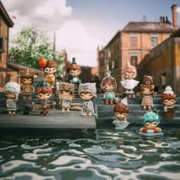 POP MART Hirono Little Mischief Series 1pc/12pcs Mystery Box Blind box Action Figurine Cute Toy