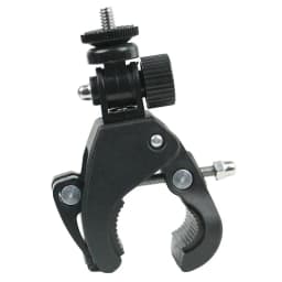 Universal 360 Degree Rotating 1/4 Camera DV Bike Bicycle Handlebar Clamp Bracket Tripod Mount Screw Clip For Sport Camera GOPRO