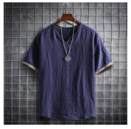 Plus Size M-5XL Summer Men's Short Sleeve Shirt Plain Color Korean Fashion Light Weight Hawaii Style Clothing